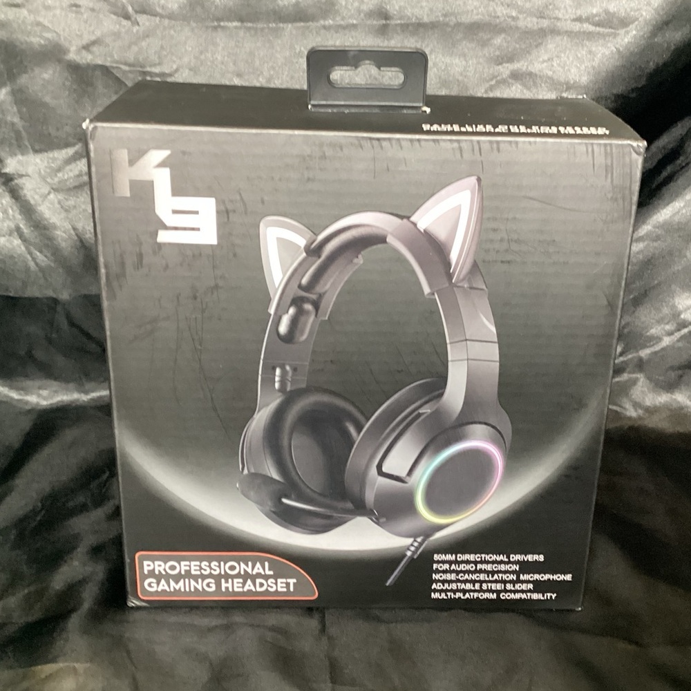 K9 Neon Cat Ear Headphones